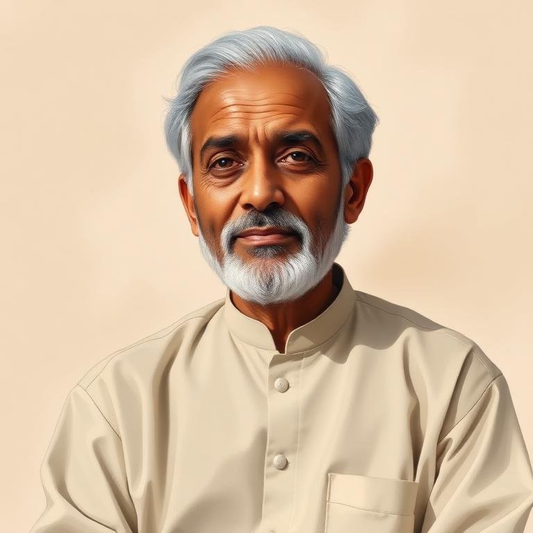 Portrait of Shri Rajan Khan