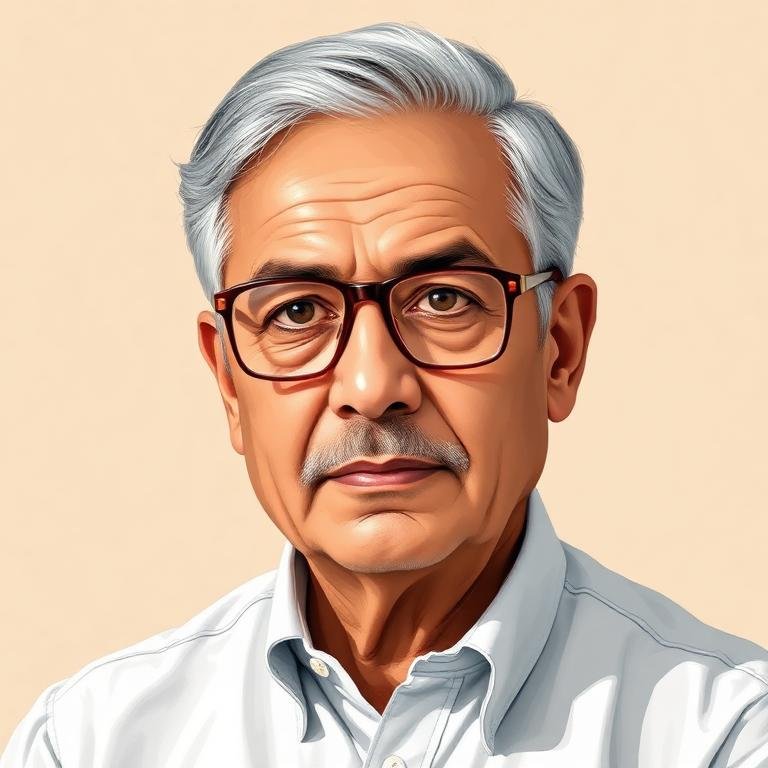 Portrait of Shri Raju Parulekar