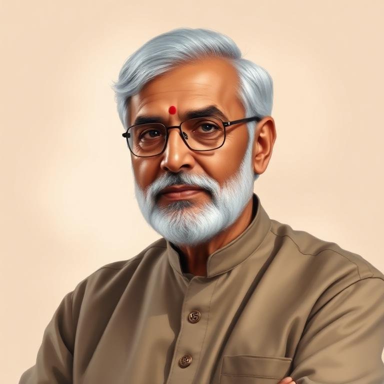 Portrait of Shri Nikhil Wagle